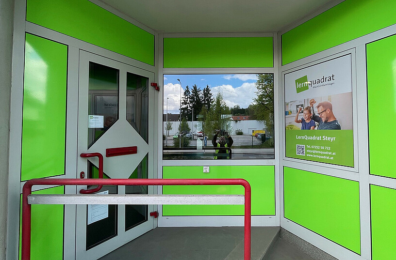 LernQuadrat 4400 Steyr – Eingang
