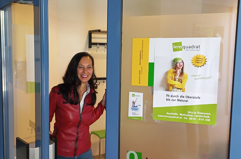 LernQuadrat 3300 Amstetten – Eingang
