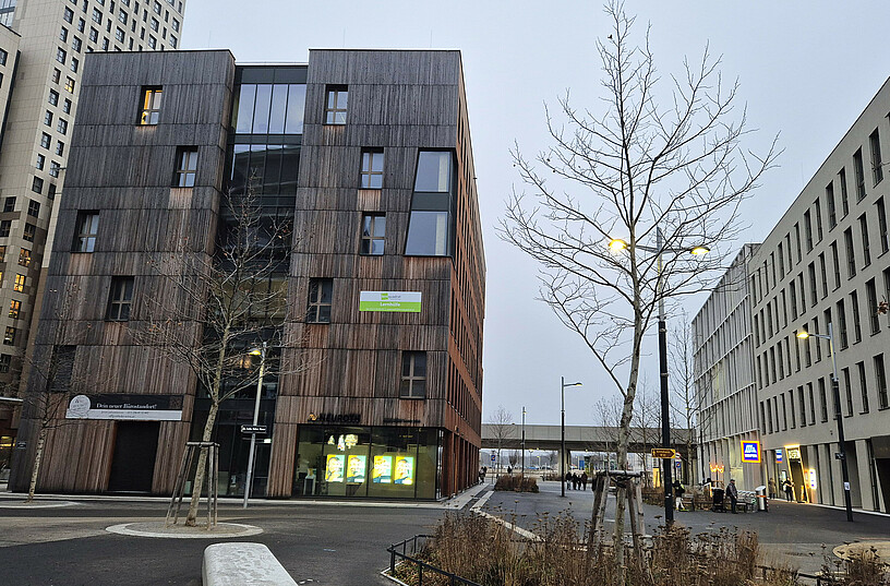 LernQuadrat 1220 Wien – Außenansicht