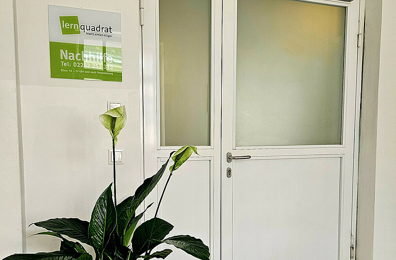 LernQuadrat 2500 Baden – Eingang