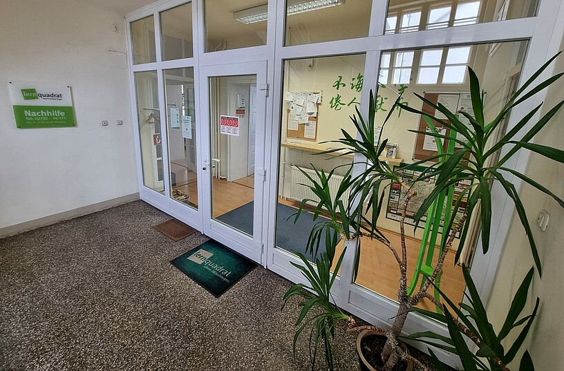 LernQuadrat 3500 Krems – Eingangsbereich