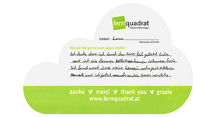 Dankeswolke