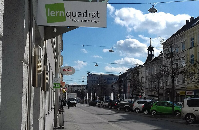 LernQuadrat 4020 Linz – Eingang
