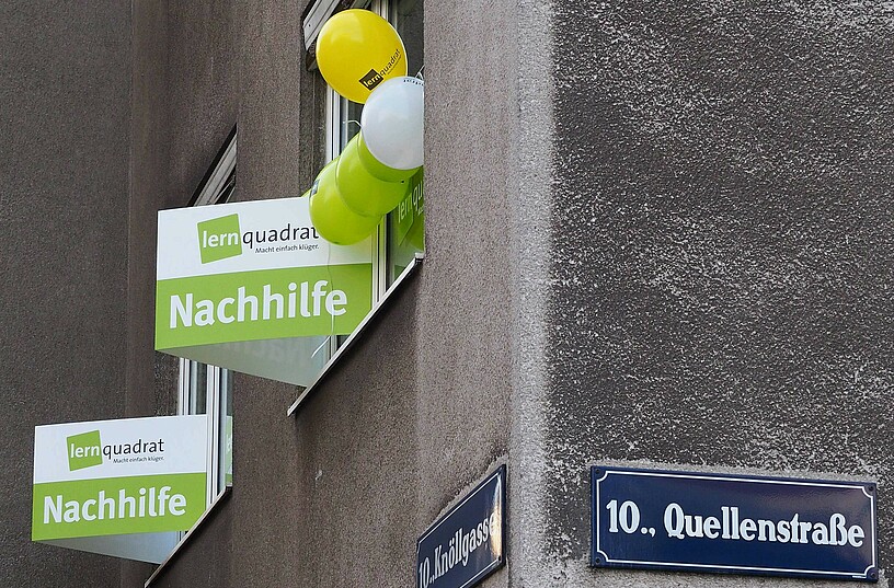 LernQuadrat 1100 Wien – Außenansicht