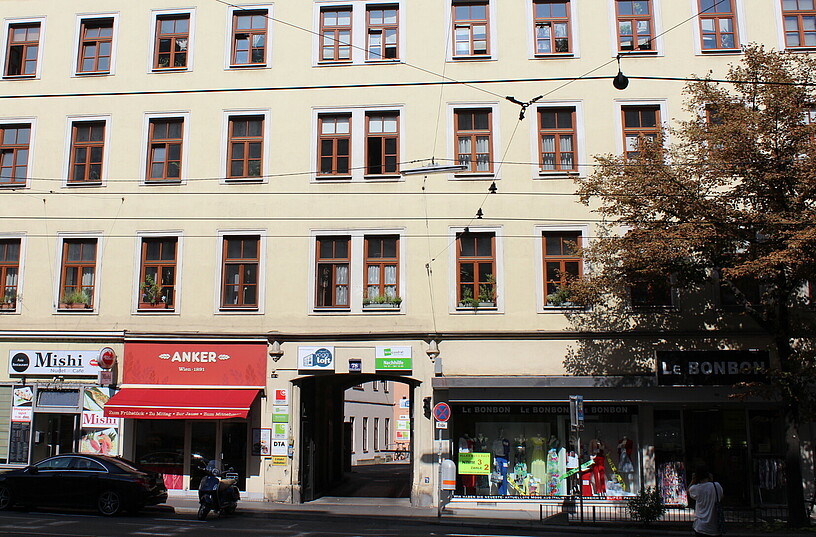 LernQuadrat 1040 Wien – Außenansicht