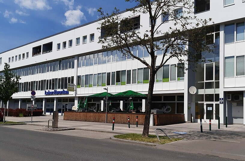 LernQuadrat 1100 Wien – Außenansicht